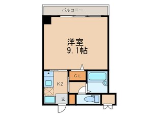 アビタシオン鶴舞の物件間取画像